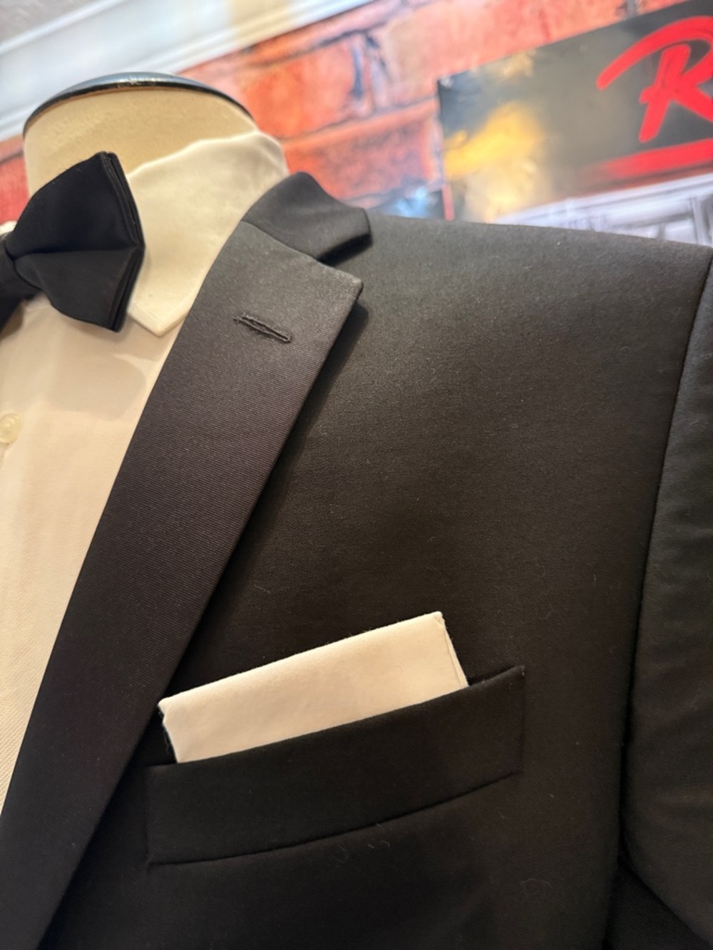 Vera Wang Black Label Tuxedo Coat - Picture 10 of 17